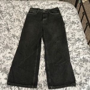 Black carpenter pants